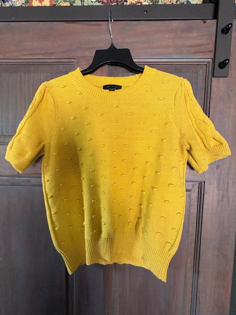 Ann Taylor womens yellow sweater Size Small